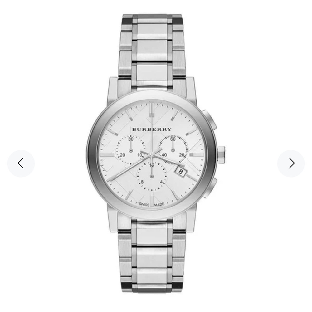 Women’s Burberry Silver Watch
